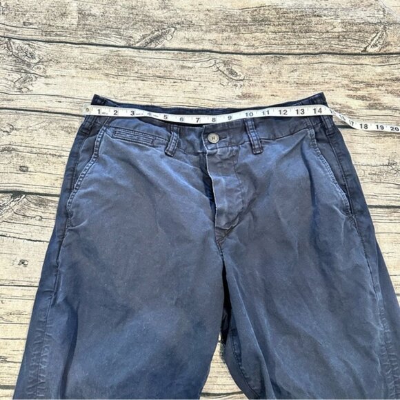 American Eagle Outfitters Blue Original Straight Chinos Size 30x30 - Picture 4 of 8